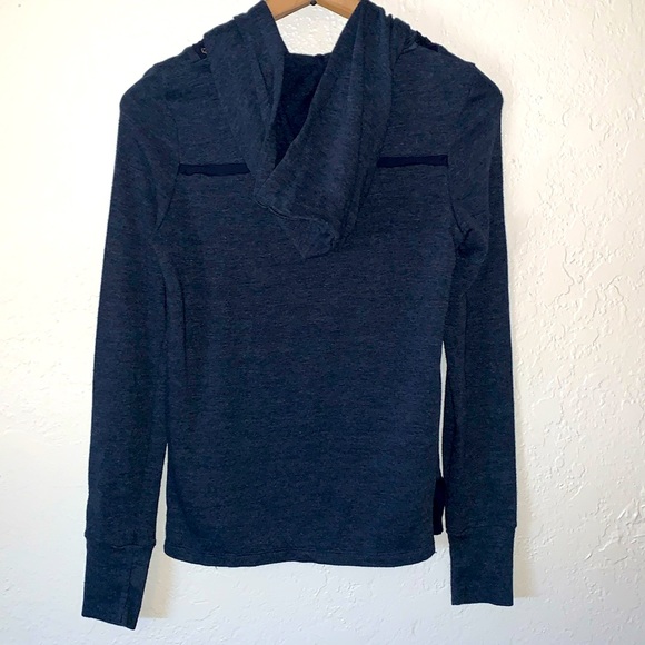 Eloise Blue Hoodie Top - Picture 3 of 5